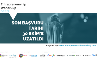 GİRİŞİMCİLİK DÜNYA KUPASI BAŞVURULARI 30 EKİM’E UZATILDI!